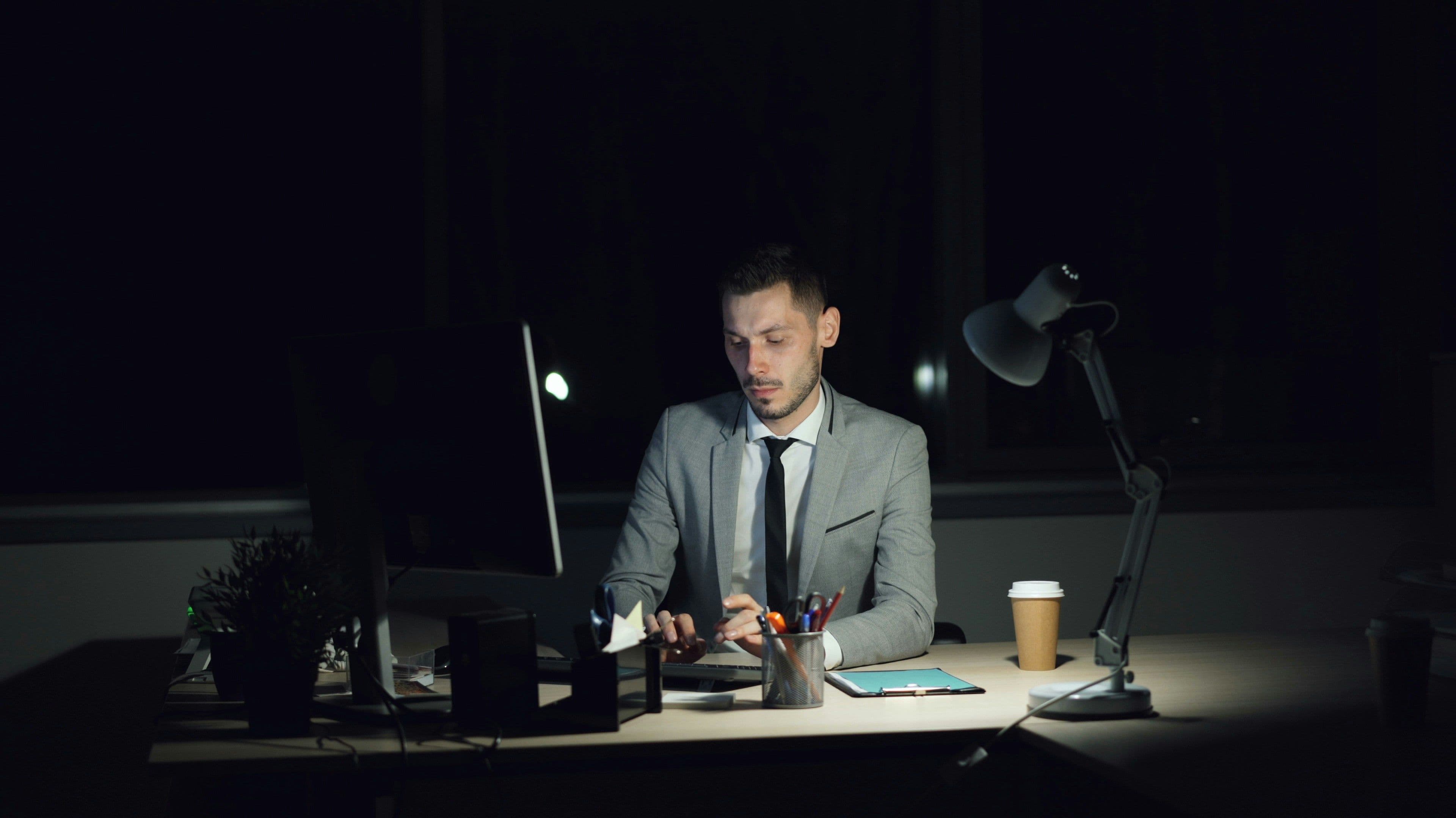 Modern life in biological darkness
